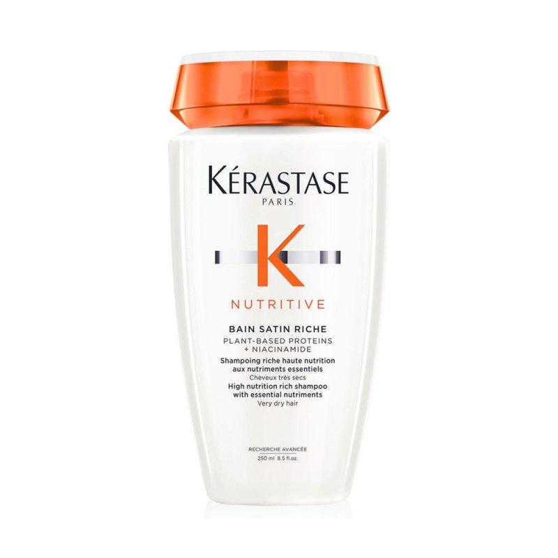 Kerastase Nutritive Bain Satin Riche shampoo capelli secchi medi e grossi - Planethair 