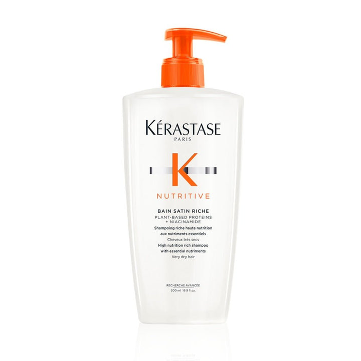 Kerastase Nutritive Bain Satin Riche shampoo capelli secchi medi e grossi - Planethair 
