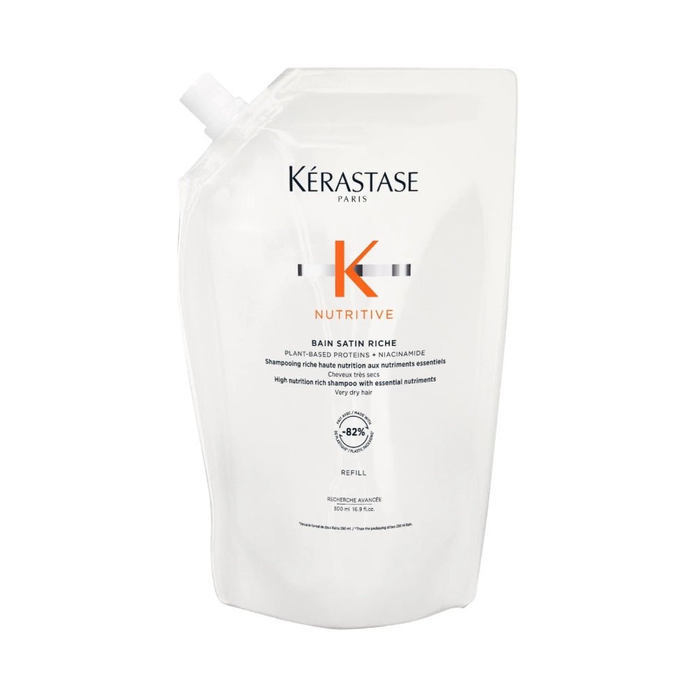 Kerastase Nutritive Bain Satin Riche shampoo capelli secchi medi e grossi - Planethair 