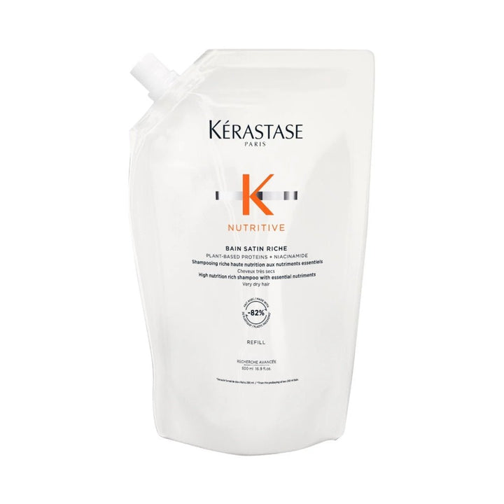 Kerastase Nutritive Bain Satin Riche shampoo capelli secchi medi e grossi - Planethair 