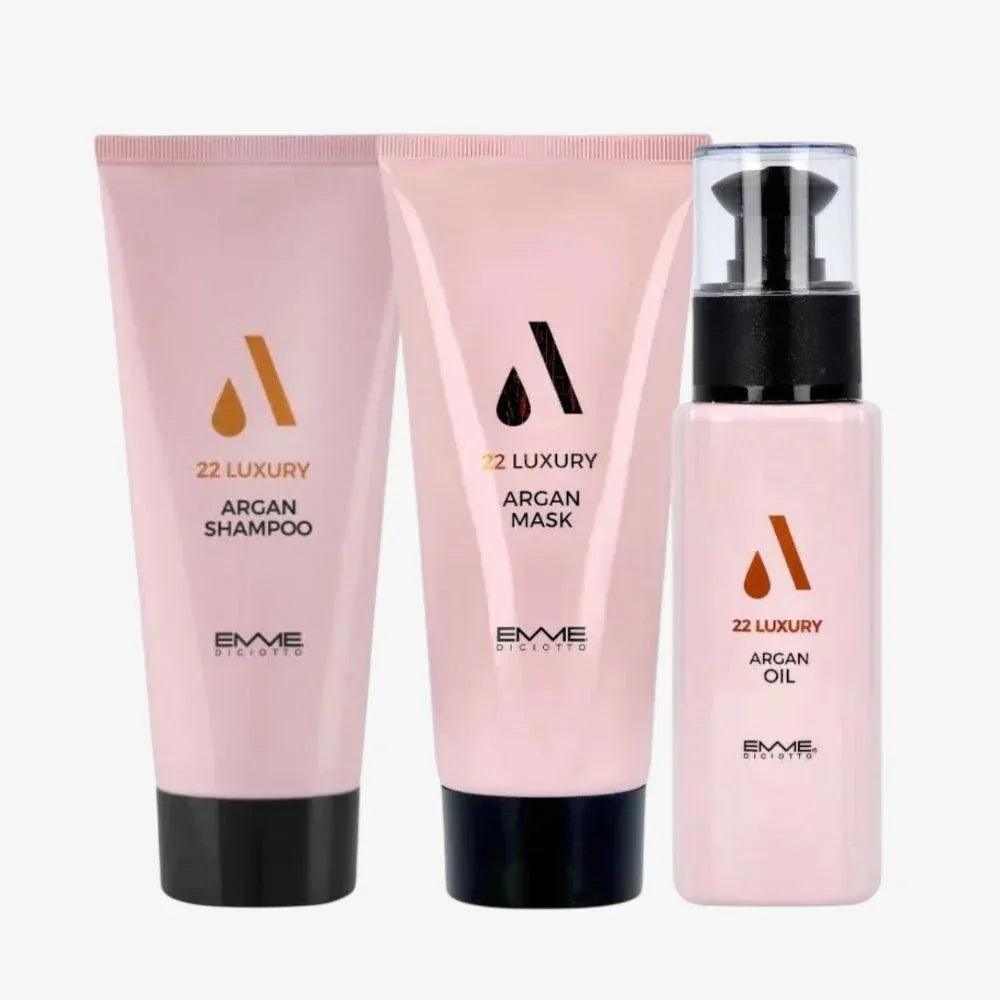 Emmediciotto 22 Luxury Argan Kit capelli secchi - Planethair