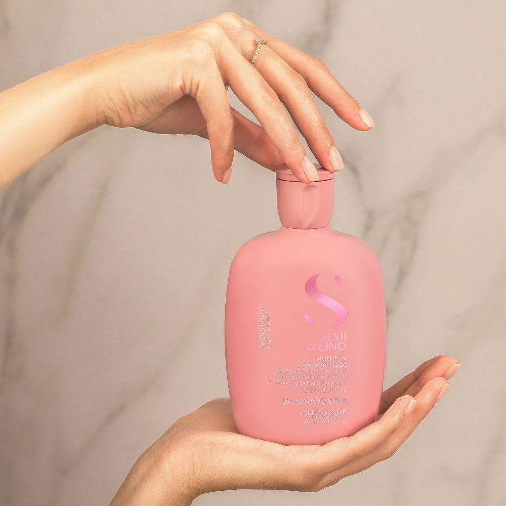 Alfaparf Semi di Lino Moisture Nutritive Shampoo 250ml - Capelli Secchi - 8022297064253