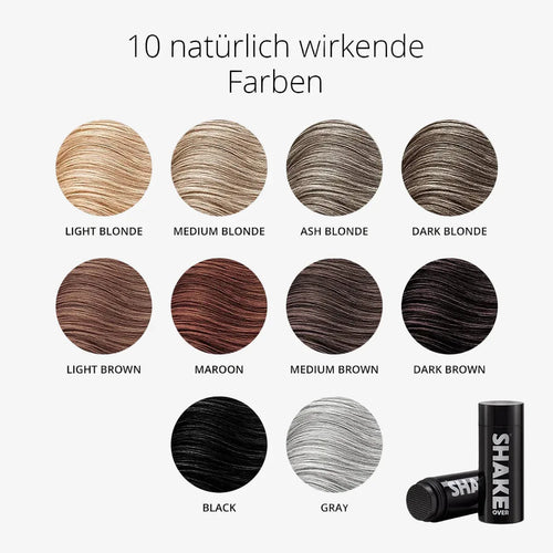 SHAKE OVER Fibre per Capelli con Zinco