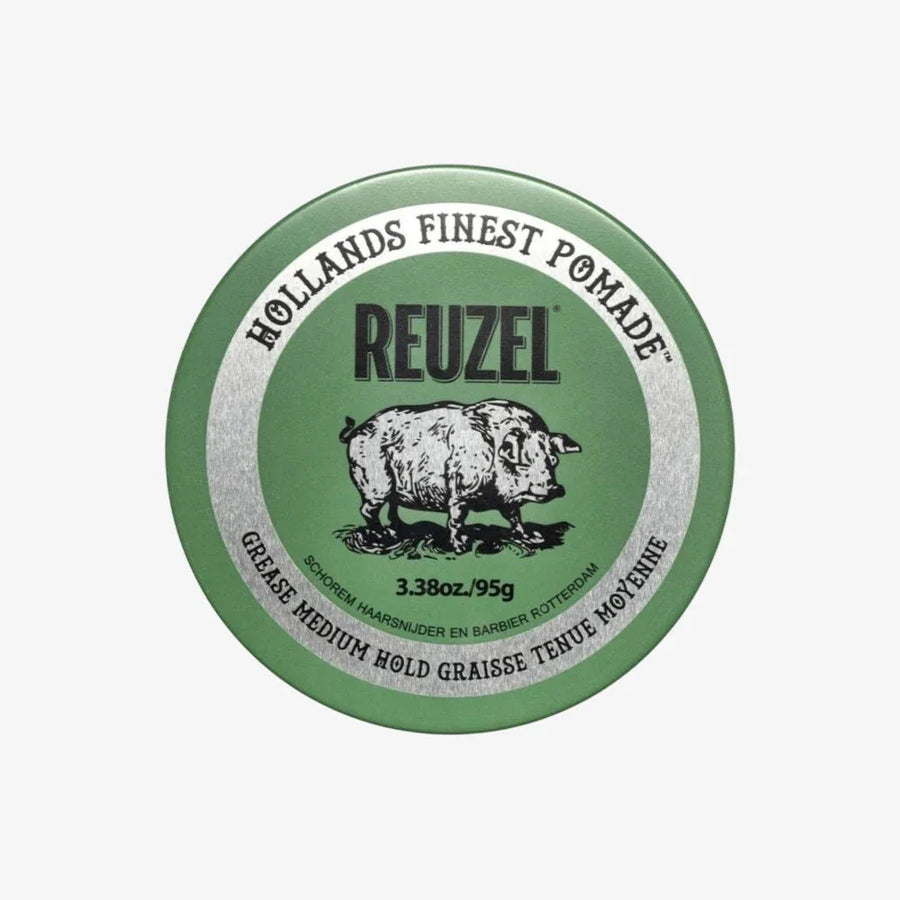 Reuzel Green Pomade 95g - cera tenuta media - Planethair