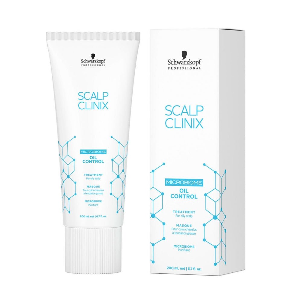 Schwarzkopf Scalp Clinix Oil Control Treatment cuoio capelluto grasso 200ml - Planethair 