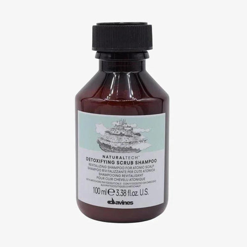 Davines Naturaltech Detoxifying Scrub Shampoo 100ml - Planethair