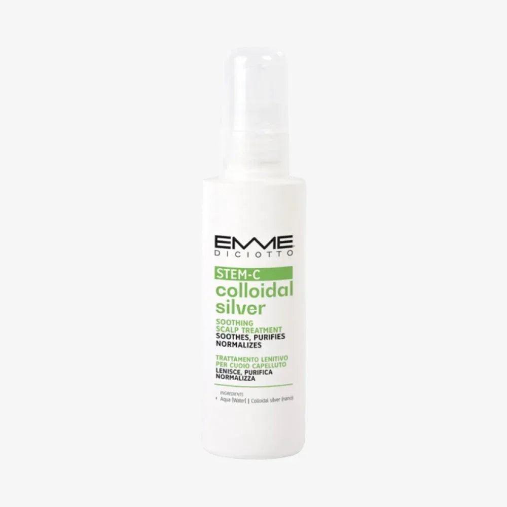 Emmediciotto STEM-C Colloidal Silver trattamento lenitivo 125ml - Planethair