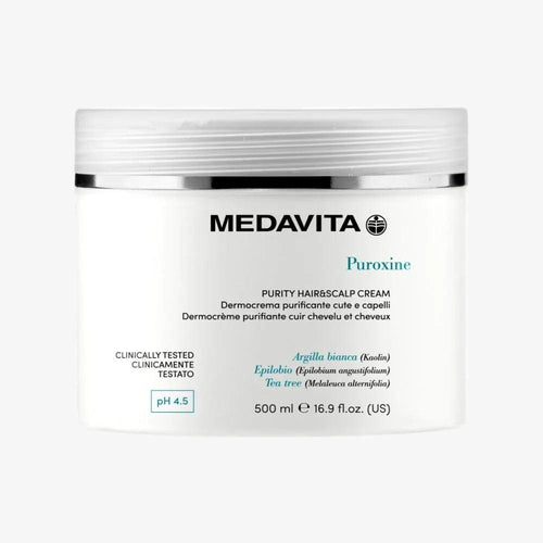 Medavita Puroxine Purity Hair & Scalp Cream forfora 500ml - Planethair