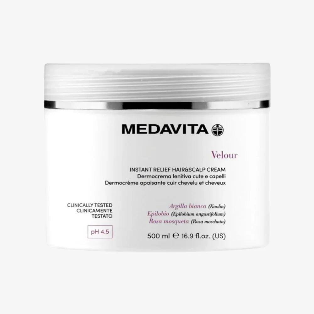 Medavita Velor Instant Relief Hair &amp; Scalp Cream sensitive scalp 500ml