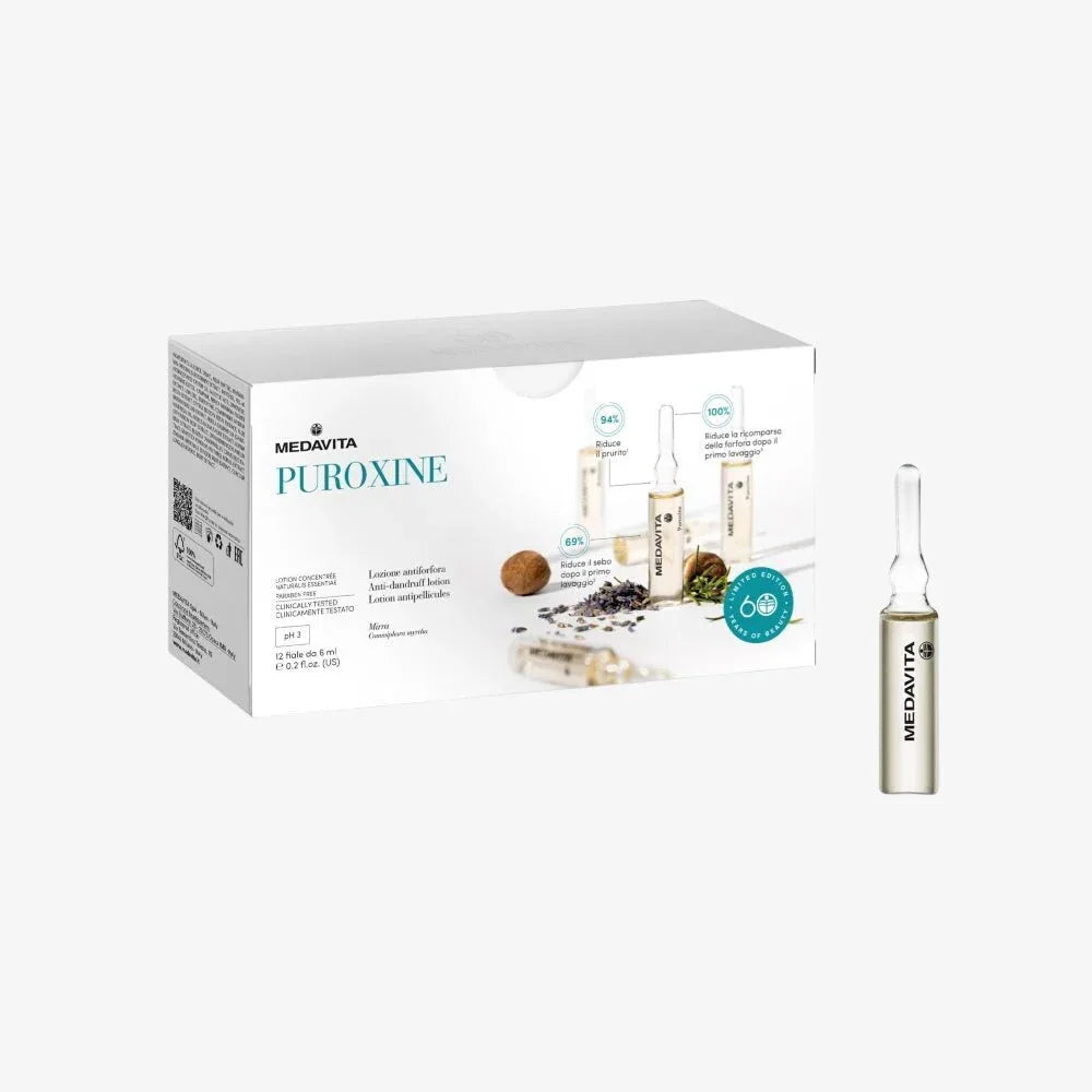 Medavita Puroxine Lozione Antiforfora 12x6ml