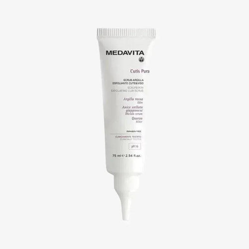 Medavita Cutis Pura Scrub Argilla Esfoliante Cute & Viso 75ml - Planethair