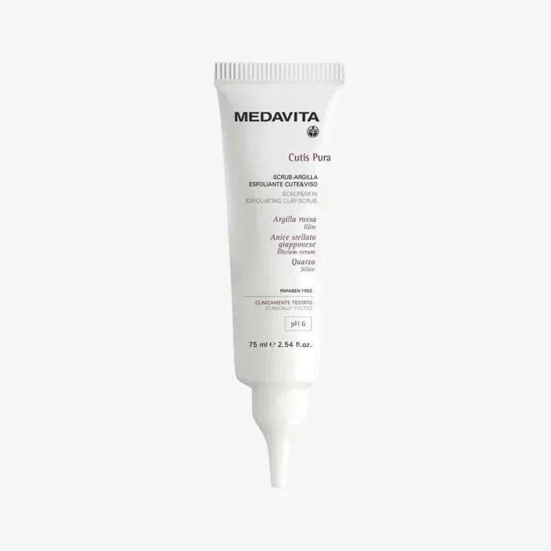 Medavita Cutis Pura Scrub Exfoliating Clay Skin &amp; Face 75ml
