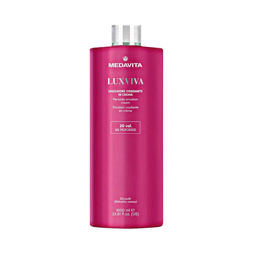 Medavita Luxviva Emulsione Ossidante in Crema 1000ml - Planethair 