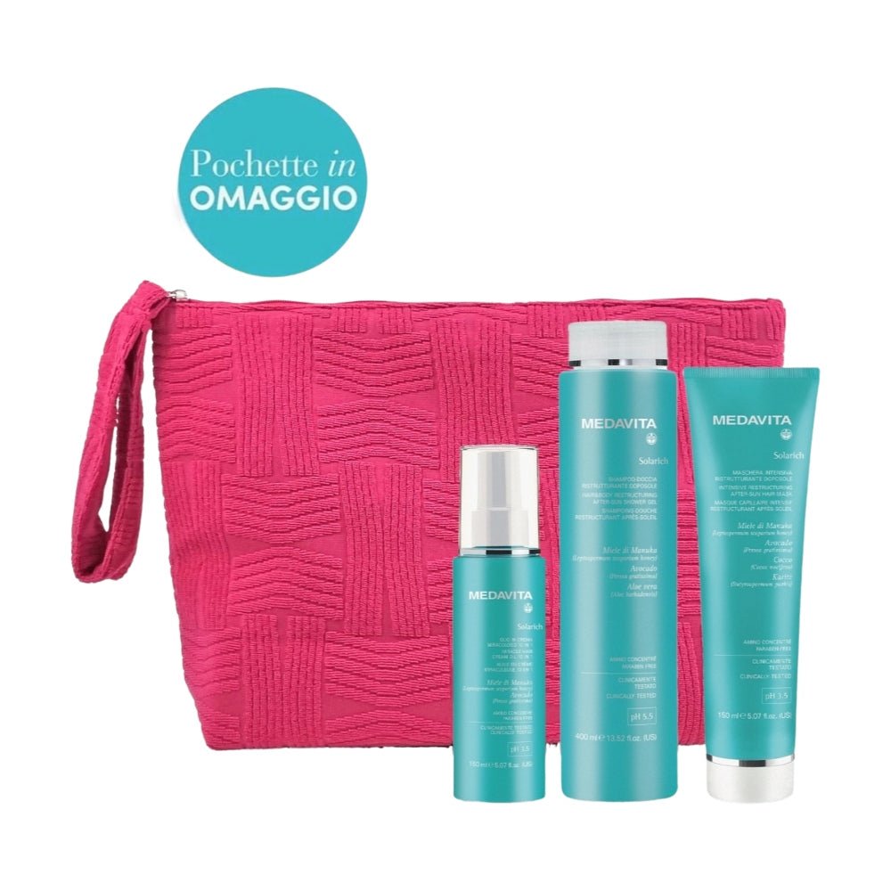 Medavita Solarich Summer Kit con pochette - Planethair 
