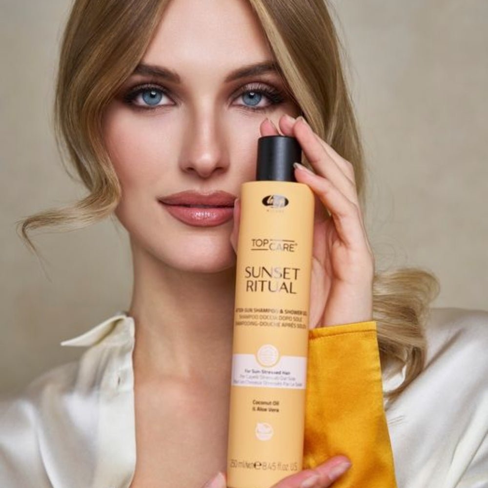 Sunset Ritual Shampoo Doccia Dopo Sole Lisap Top Care 250ml - Planethair 