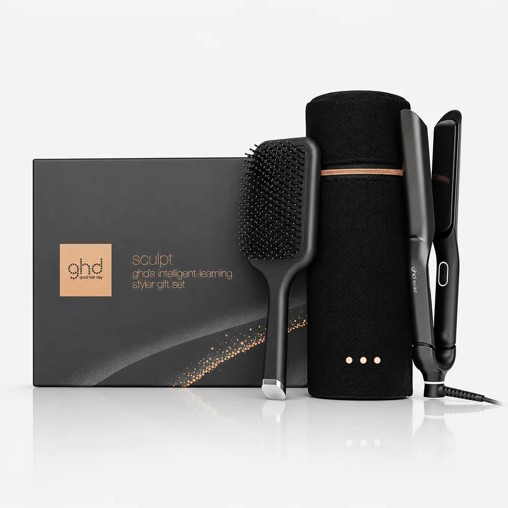GHD Sculpt Gift Set Nero, Piastra Intelligente