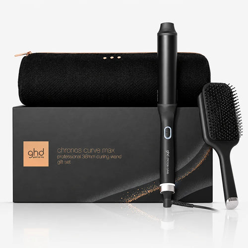 GHD Chronos Curve Max Wand 38 mm, Gift Set Arricciacapelli