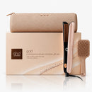 GHD Gold Cashmere Beige, Piastra Gift Set con Spazzola