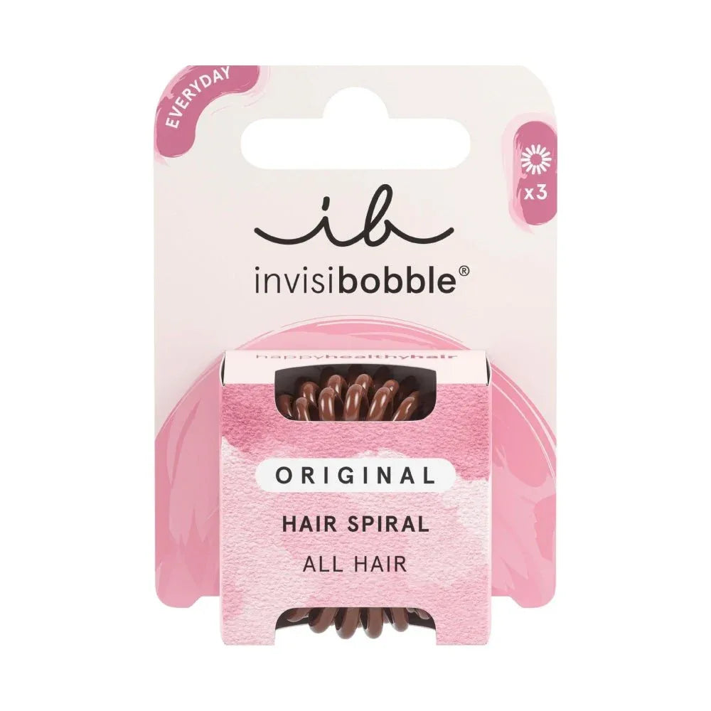 Invisibobble Everyday Original Pretzel Brown elastico 3pz - Planethair