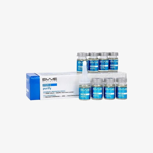 STEM-C Purify Dandruff Preventive Fiale Emmediciotto antiforfora 8x10ml - Planethair