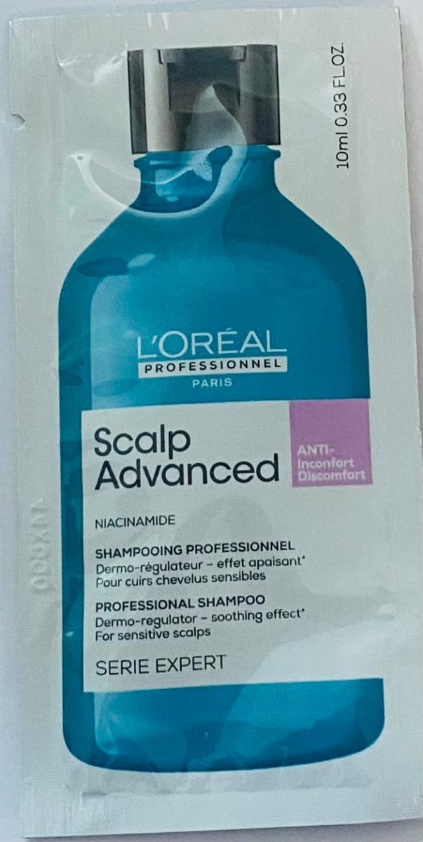 L'Oreal scalp advanced shampoo 10 ml - Planethair 