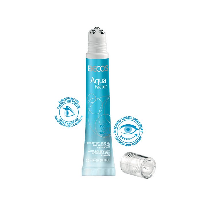 Becos Aqua Factor Aqua-Gel Idratante Contorno Occhi e Labbra 20ml Becos -  planethair-it.myshopify.com -