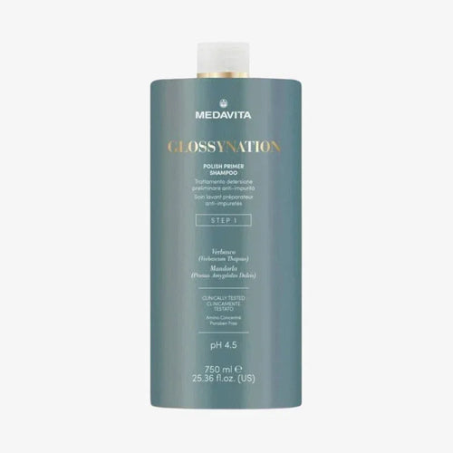Medavita Glossynation Polish Primer Shampoo Laminazione Capelli 750ml - Planethair