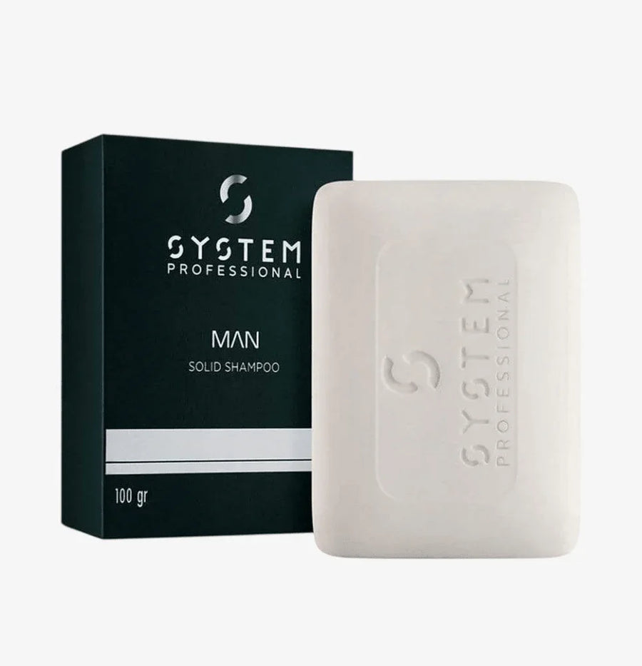 System Professional Man Solid Shampoo 100gr - Planethair