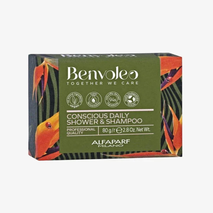 Benvoleo Daily Shampoo solido organico 3 in 1 80gr Alfaparf Milano - Planethair