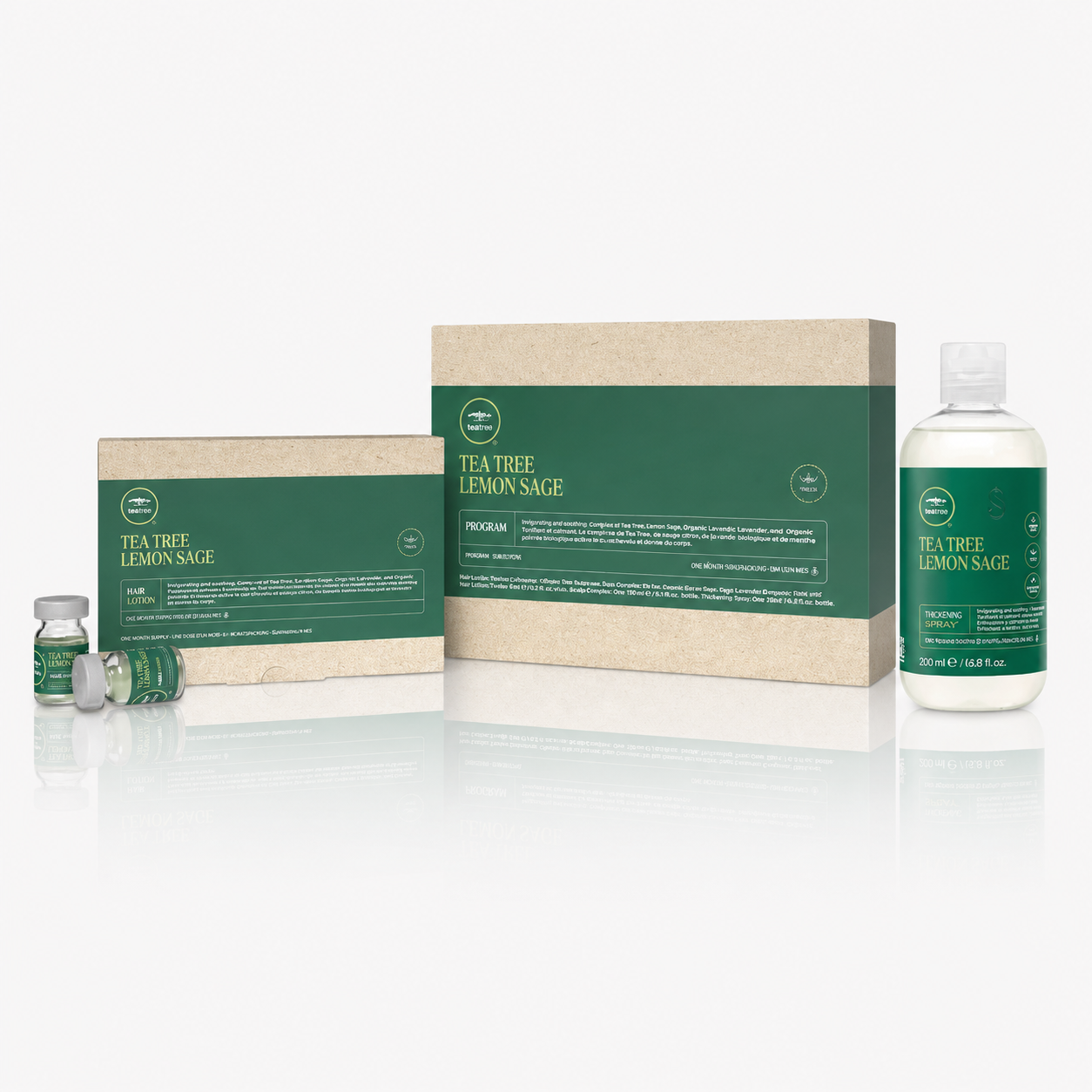 Paul Mitchell Tea Tree Lemon Sage Kit Anticaduta Volumizzante