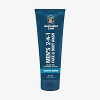 Men's 2 in 1 Face & Body Wash Australian Gold 250ml