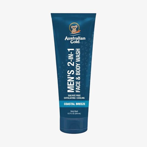 Men's 2 in 1 Face & Body Wash Australian Gold 250ml - Planethair