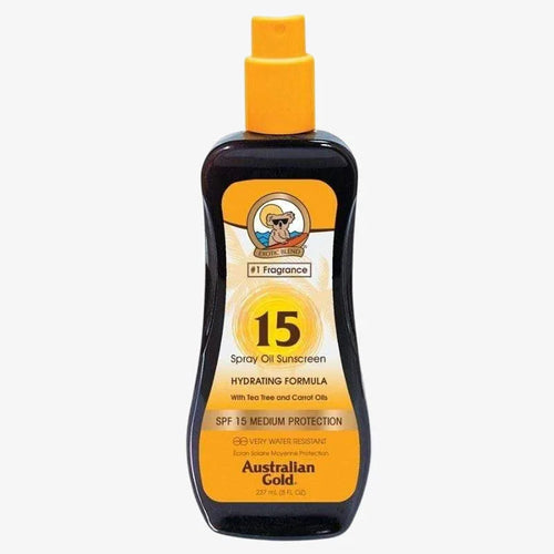 SPF 15 Spray Oil con Olio di Carota 237ml Australian Gold - Planethair