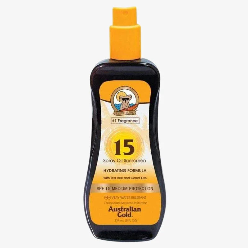 SPF 15 Spray Oil con Olio di Carota 237ml Australian Gold