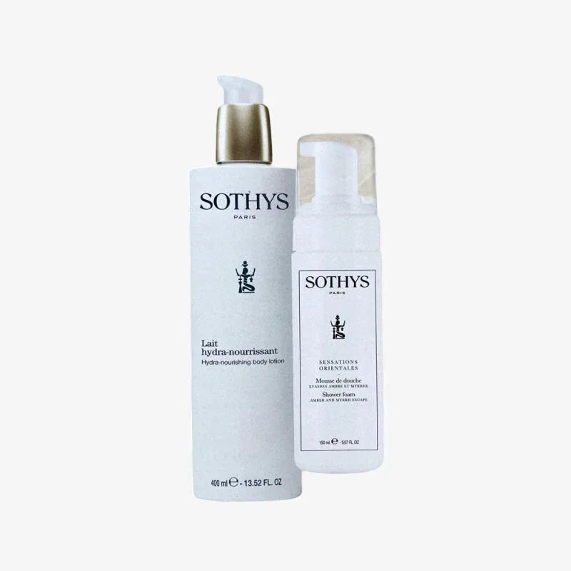 Sothys Kit Corpo Mousse Doccia e Latte Idratante - Planethair