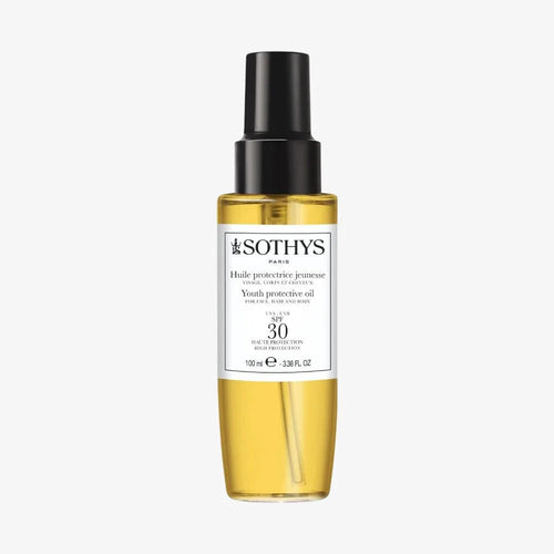 Sothys Huile Protectrice Jeunesse SPF30 viso corpo capelli 100ml - Planethair