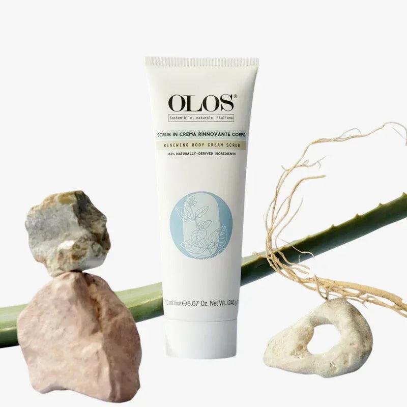 Olos Scrub Corpo in Crema Rinnovante 200ml - Planethair