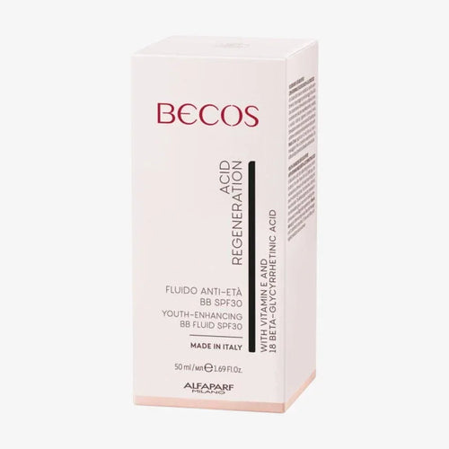 Becos Acid Regeneration Fluido Viso Anti Età BB SPF30 50ml - Planethair