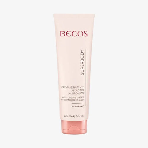 Becos Superbody Crema Idratante All'Acido Jaluronico 250ml - Planethair