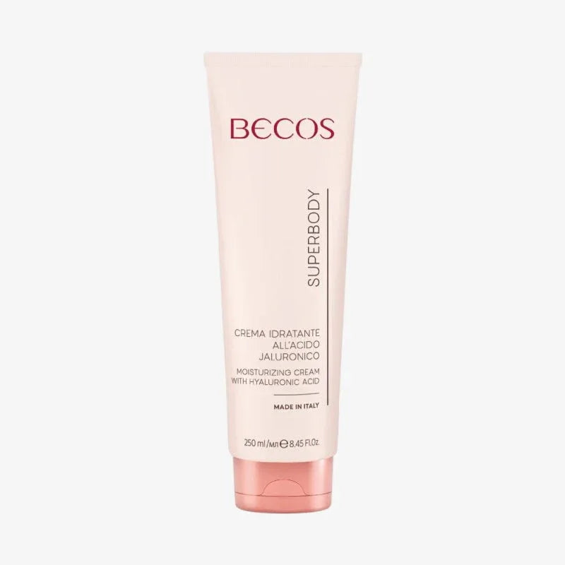 Becos Superbody Moisturizing Cream With Hyaluronic Acid 250ml
