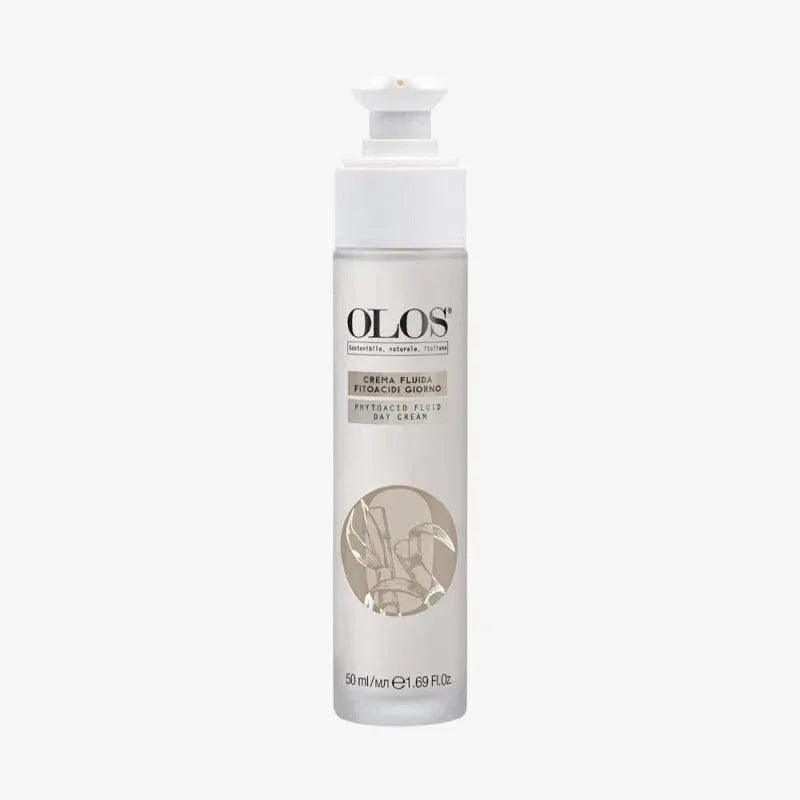 Olos Crema Viso Fluida Fitoacidi Giorno 50ml - Planethair