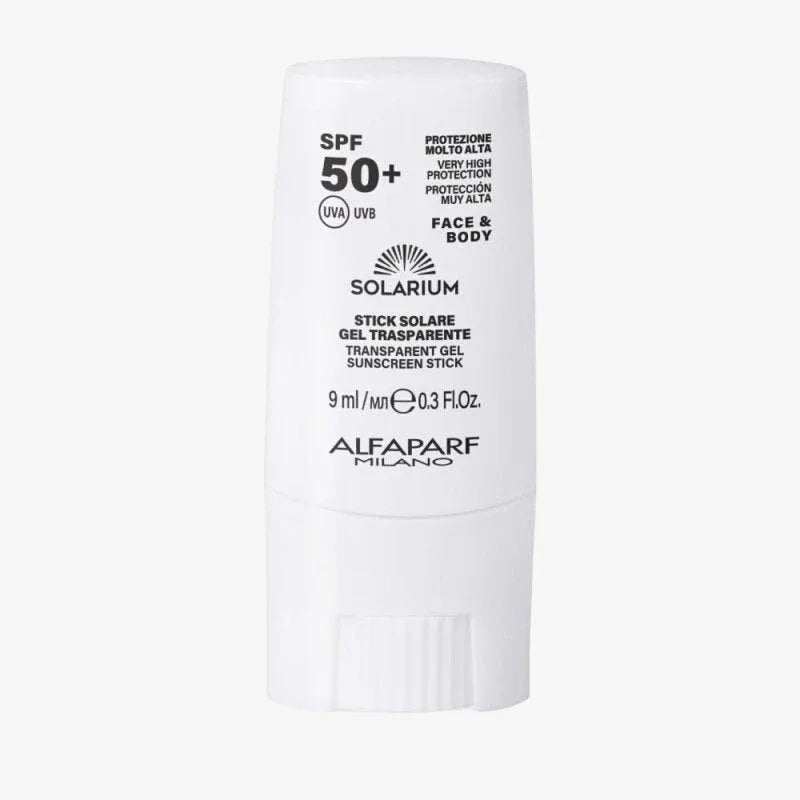 Solarium Stick Solare Gel Trasparente 50+ Viso e Corpo 9ml