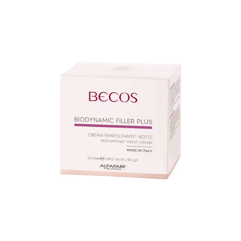 Confezione di Crema Rimpolpante Notte da 50ml Becos