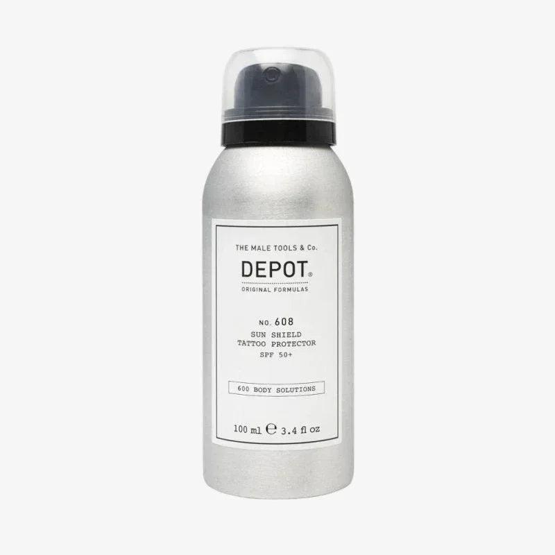 Depot No. 608 Sun Shield Tattoo Protector SPF50+ spray solare 100ml - Planethair