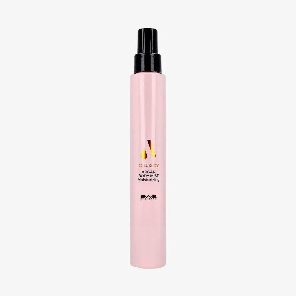 22 Luxury Argan Body Mist Moisturizing Emmediciotto corpo 150ml - Planethair