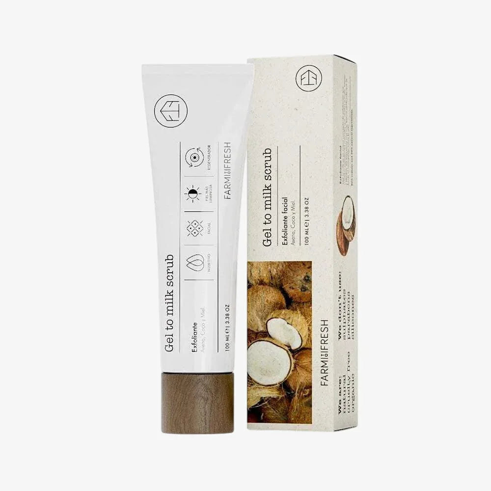 Gel to Milk Scrub Viso Farm To Fresh 100ml - Planethair