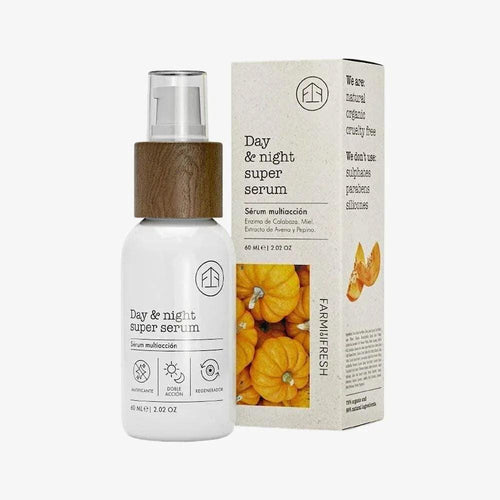 Day & Night Super Serum 60ml Farm To Fresh siero giorno e notte - Planethair
