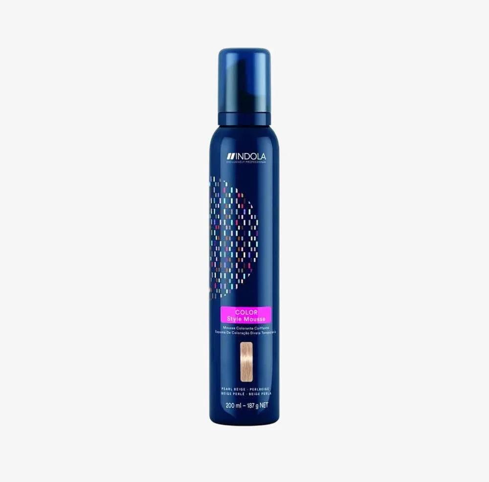 Indola Color Style Mousse Pearl Beige 200ml coloring mousse