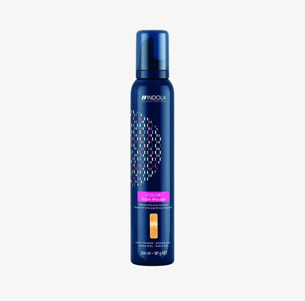 Indola Color Style Mousse Biondo Miele 200ml mousse colorante - Planethair