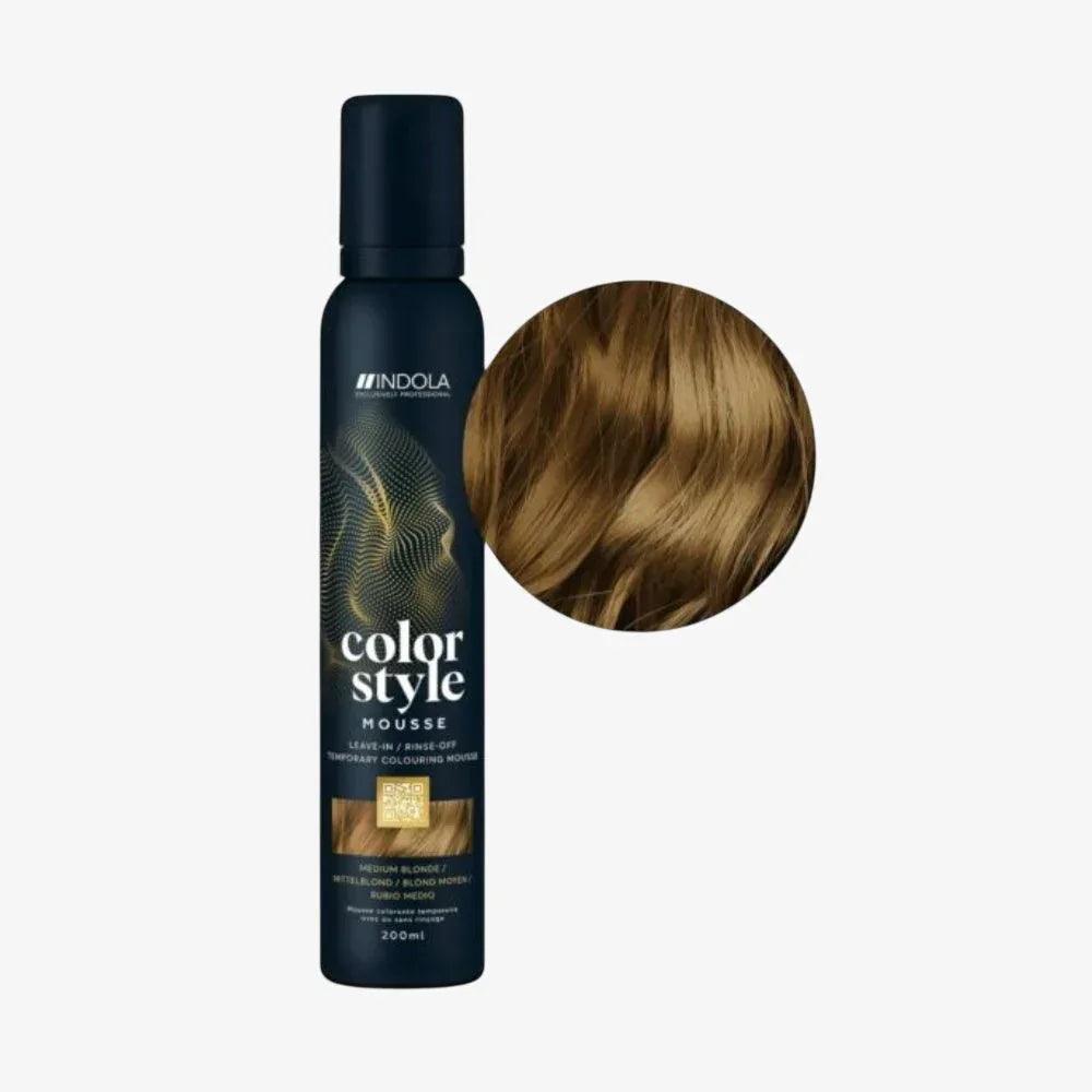 Indola Color Style Mousse colorante 200ml - Planethair
